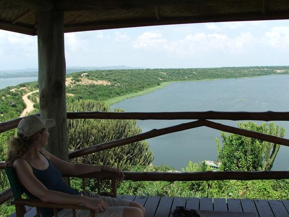 Mweya Safari Lodge - View  